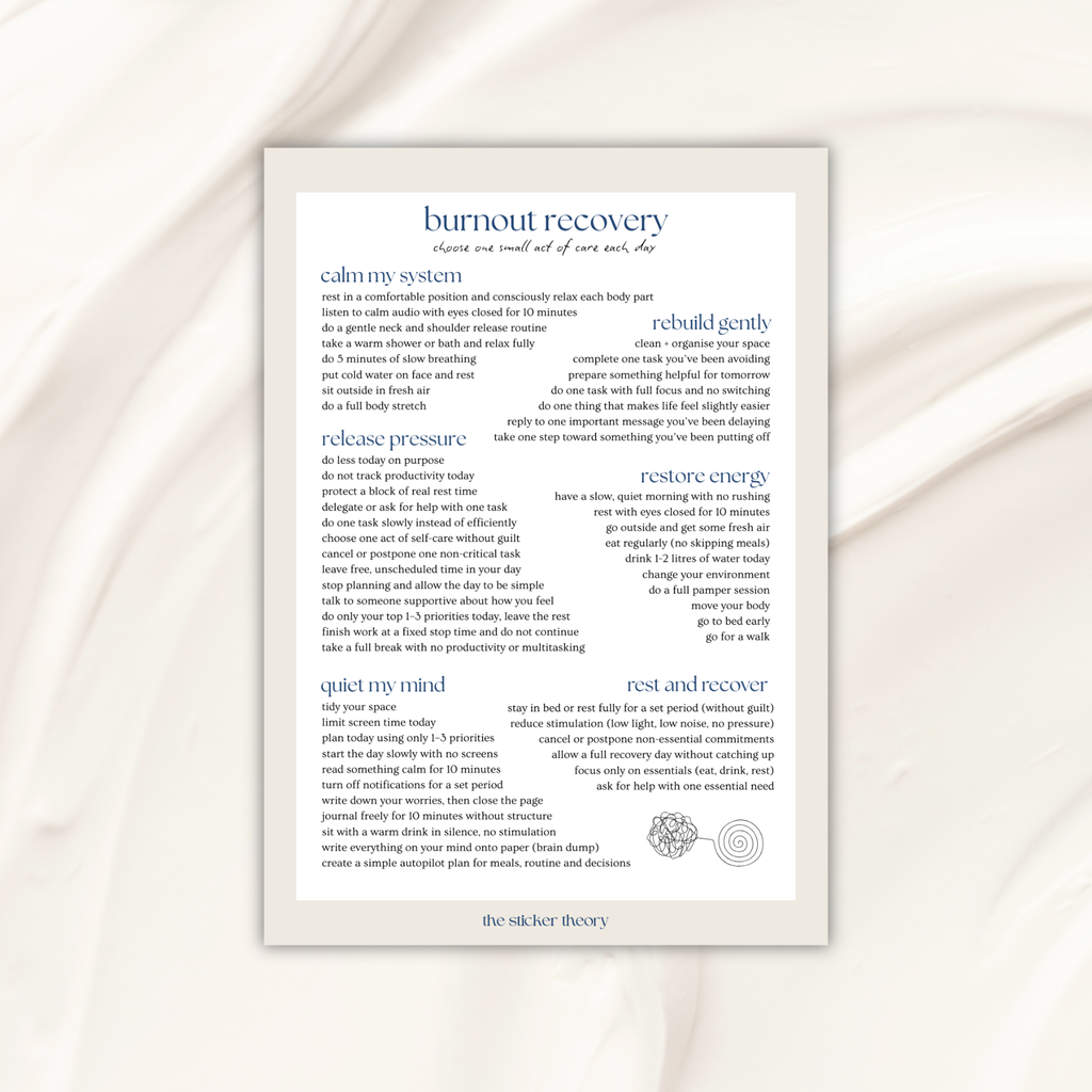Burnout Recovery Guide