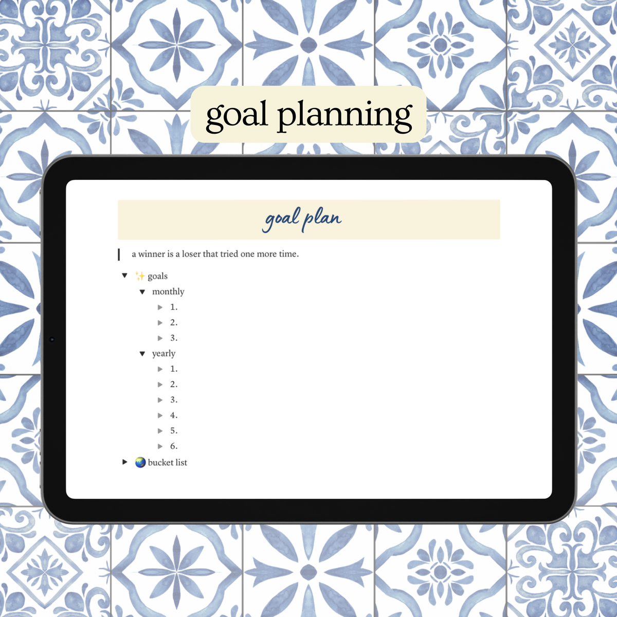 The Focused Planner (Digital)
