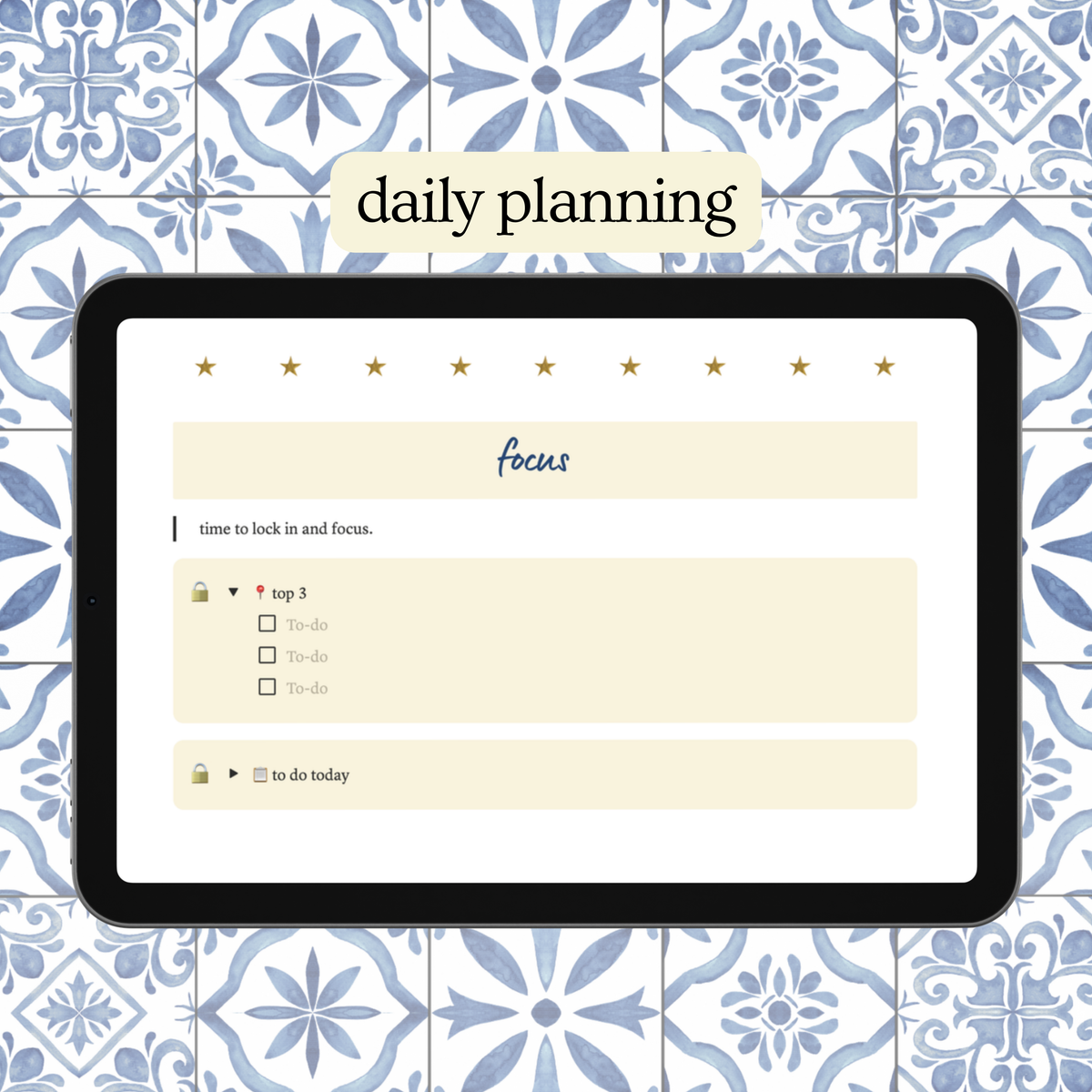 The Focused Planner (Digital)