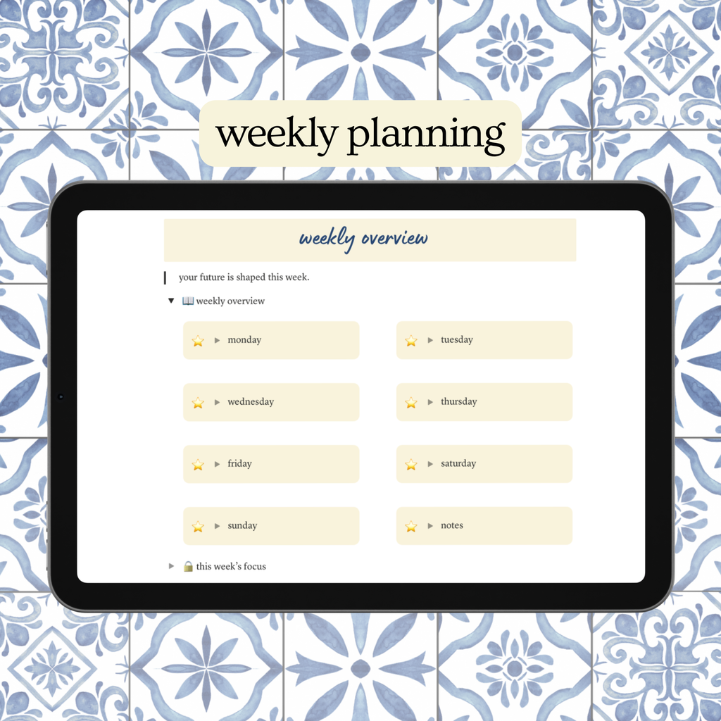 The Focused Planner (Digital)